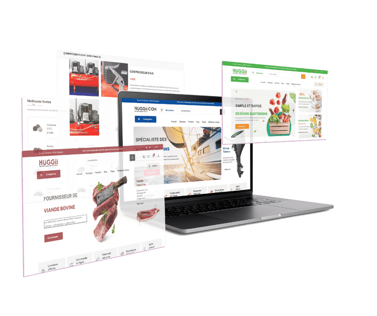 Nos différentes solutions web