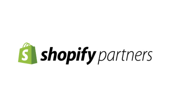 Logo Shopify Partners, Huggii partenaire 2024
