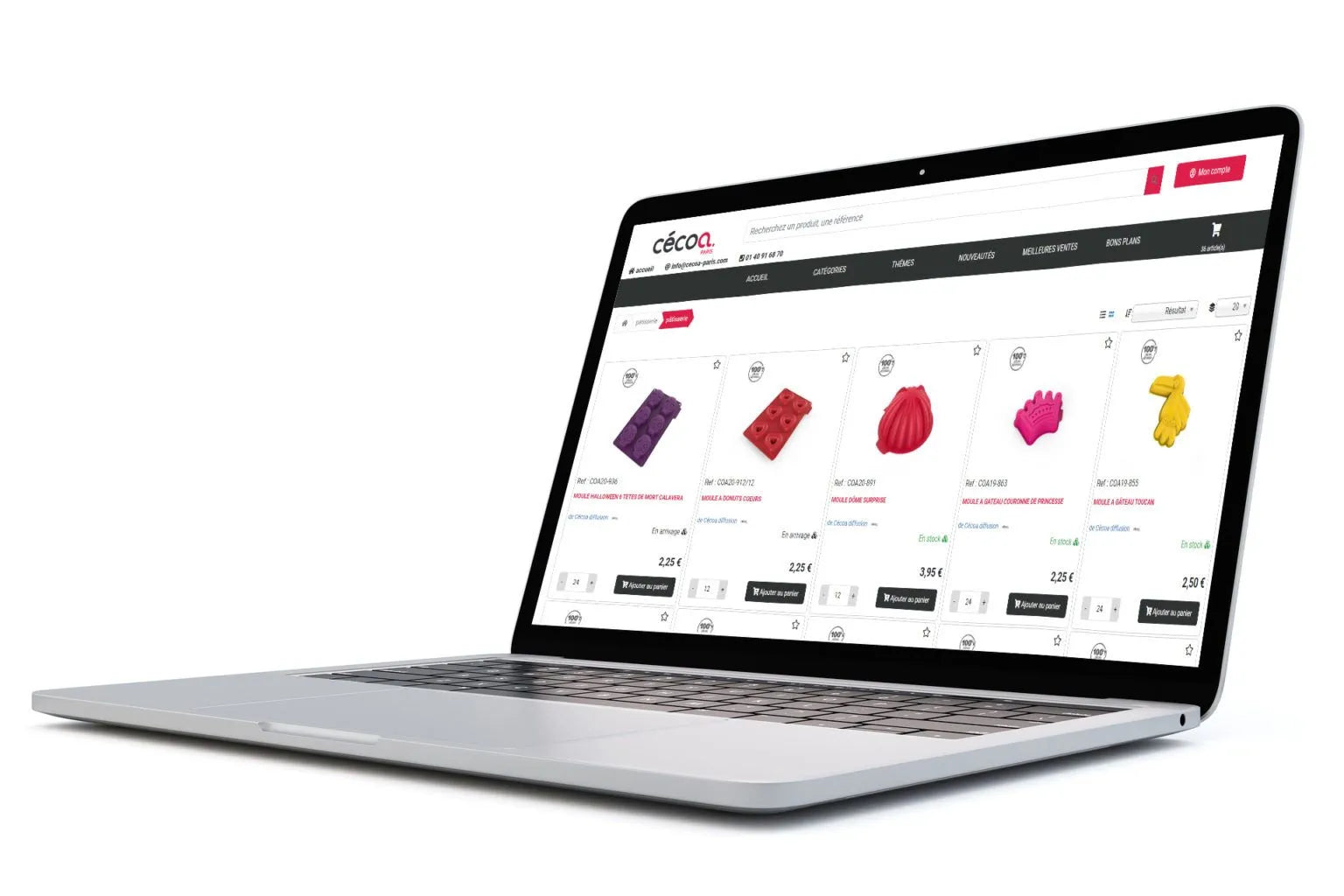 Aperçu du site Cécoa