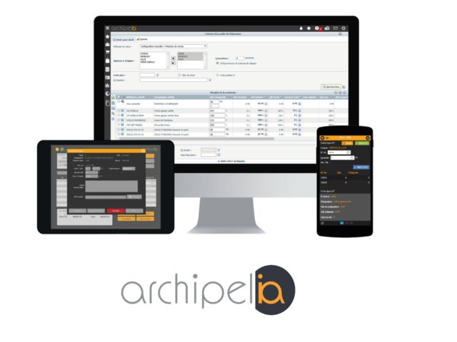 visuel archipelia logiciel