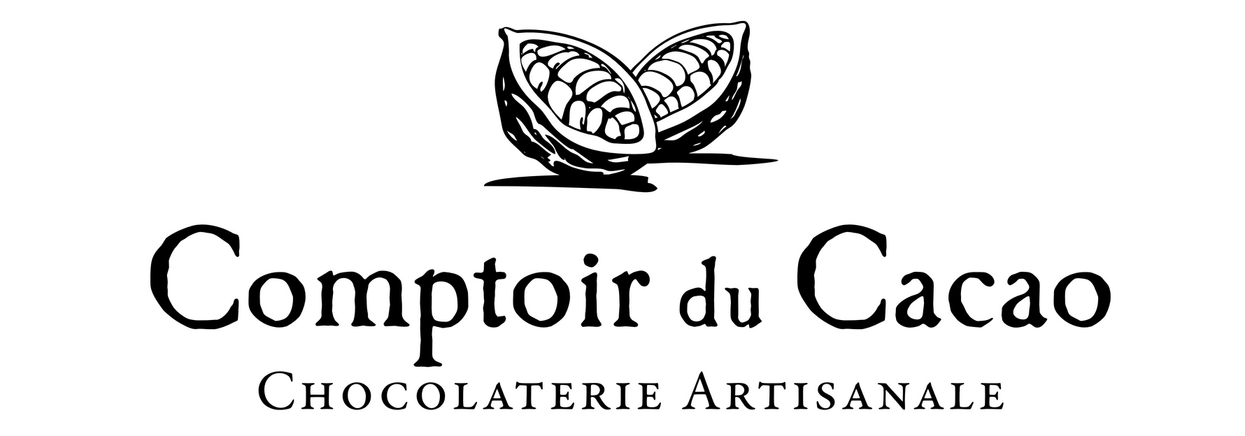 Logo de Comptoir Cacao, cas client HUGGII