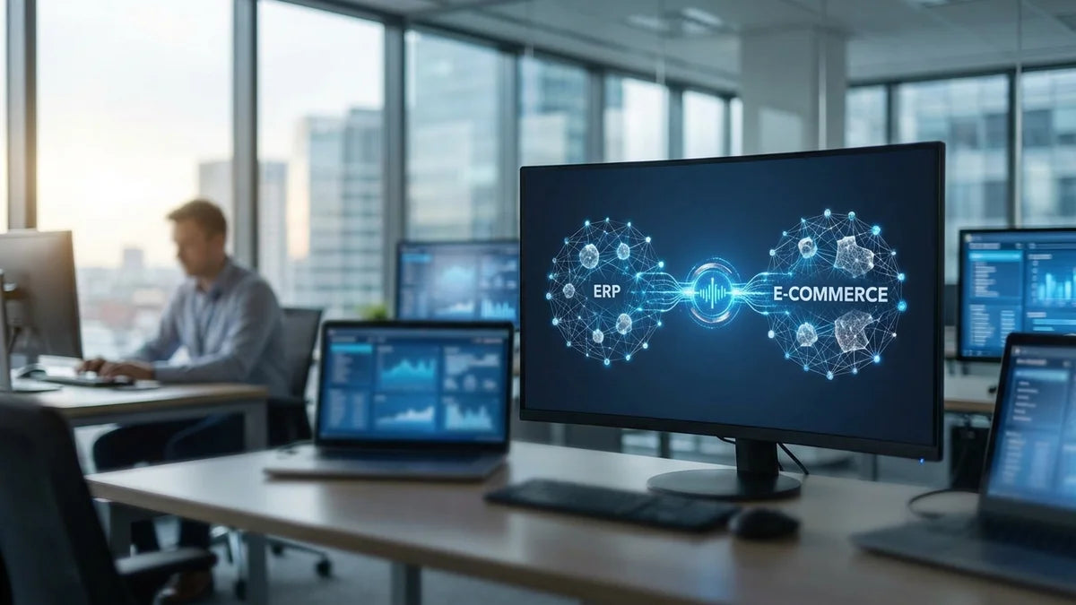 Connecteur Shopify ERP : synchronisation de données en temps réel sur tableau de bord intégré