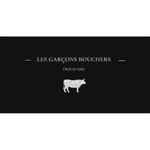 Logo de Garçons Bouchers, cas client HUGGII