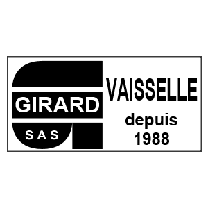 Logo de Girard Vaisselle, cas client HUGGII