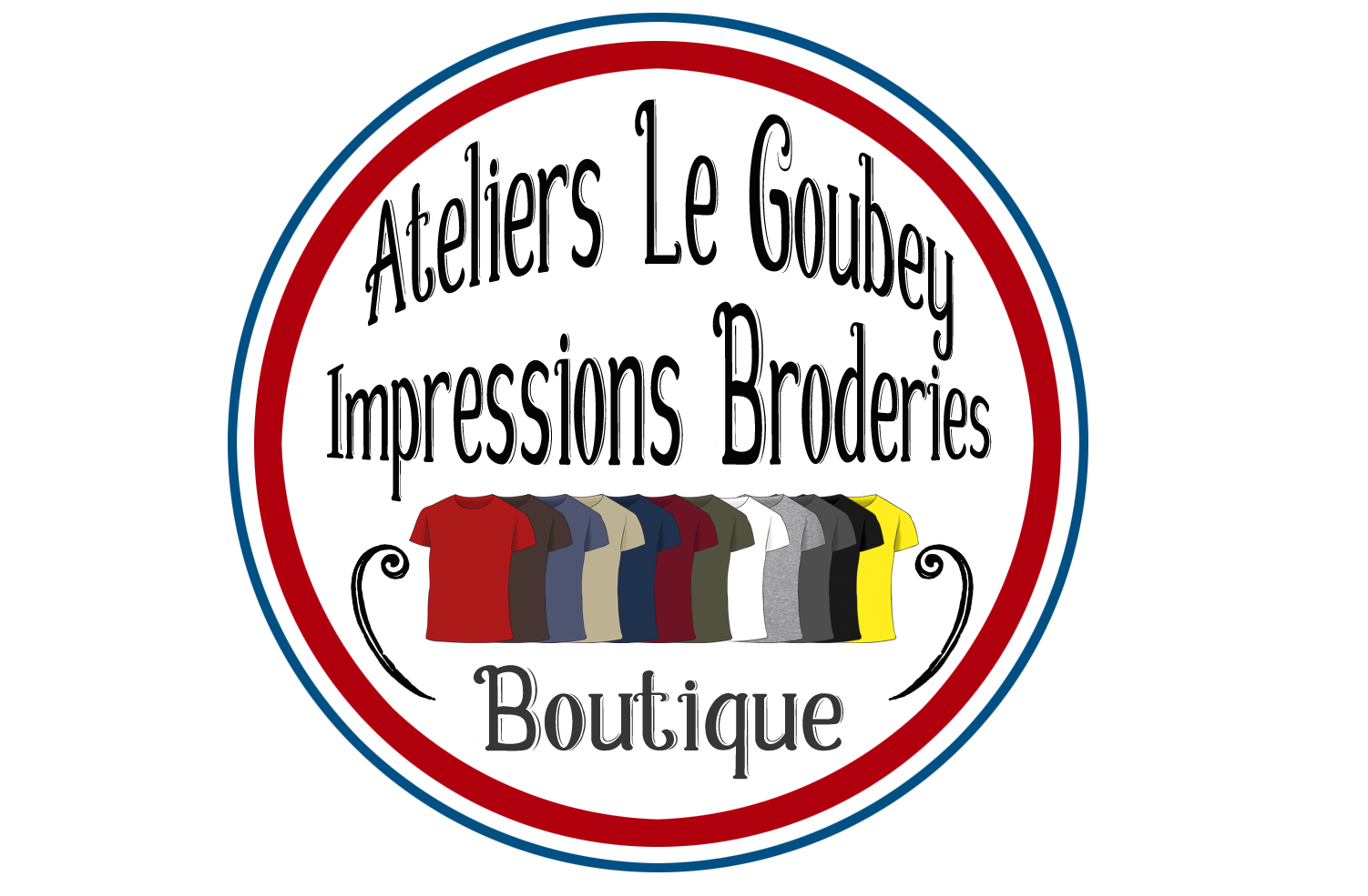 Logo de l'Atelier Goubey, cas client HUGGII