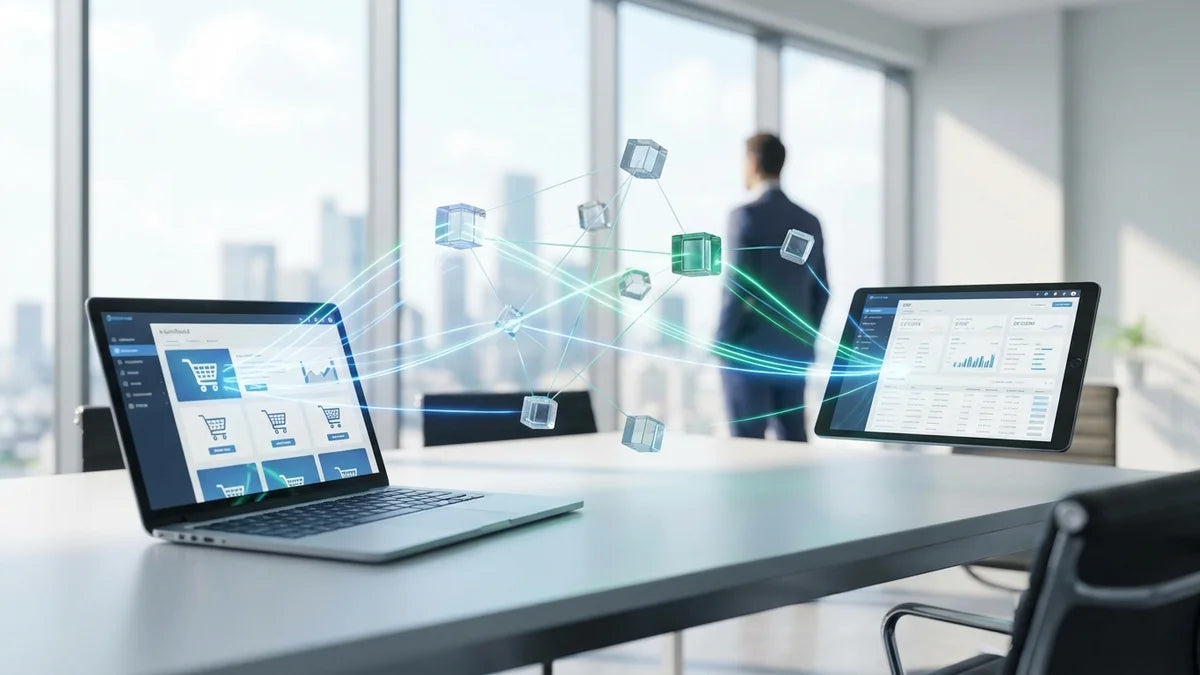 Intégration Shopify ERP : nœuds de réseau et synchronisation de données en temps réel