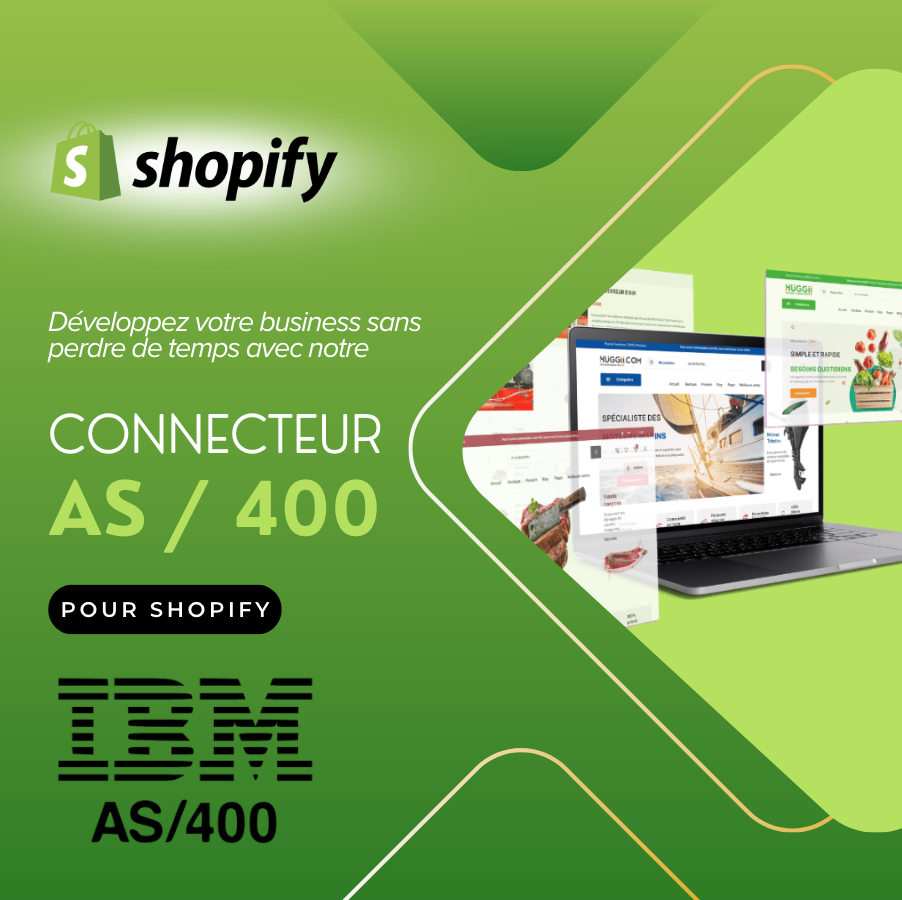 Connecteur IBM AS/400 pour Shopify