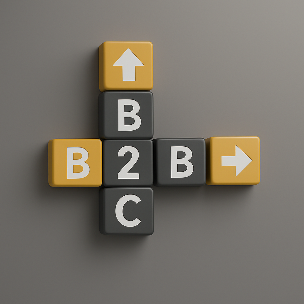 Illustration B2B et B2C sur Shopify