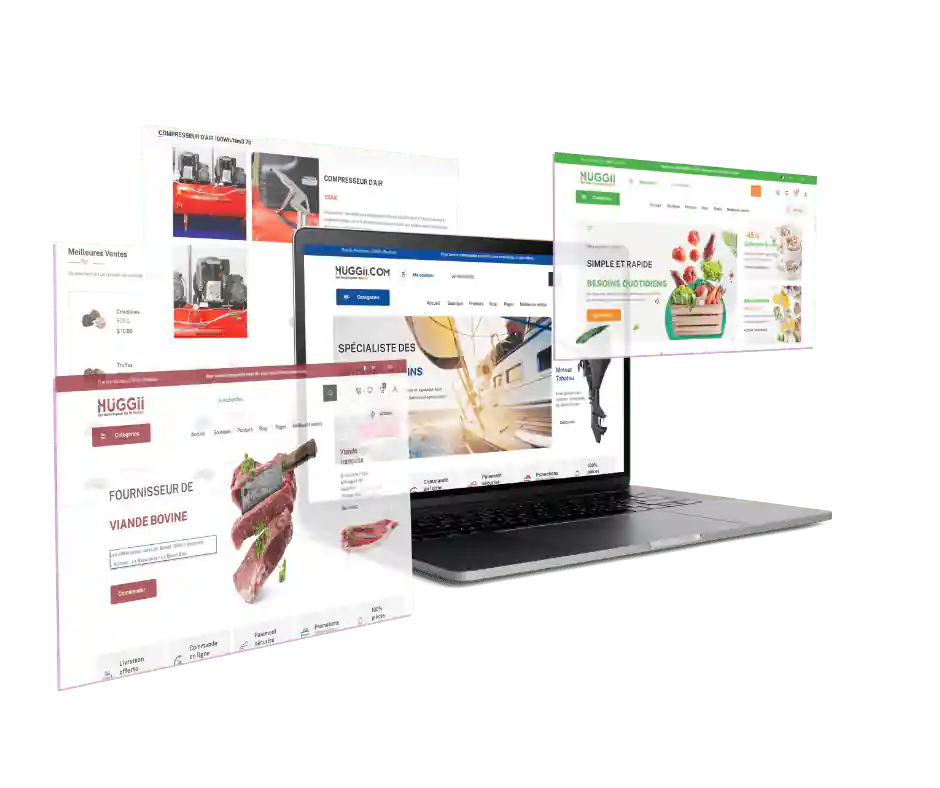 Nos différentes solutions web