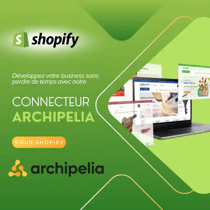 connecteur archipelia pou Shopify