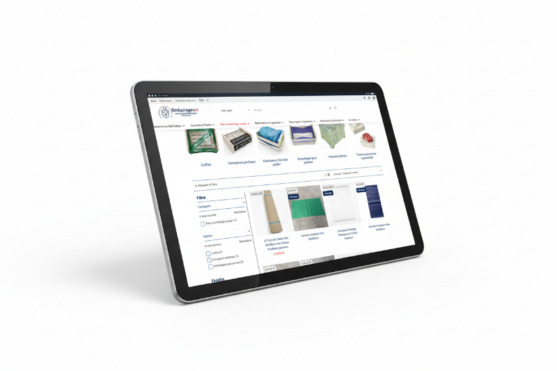 eCRAN CATéGORIE EMBALLAGE.FR