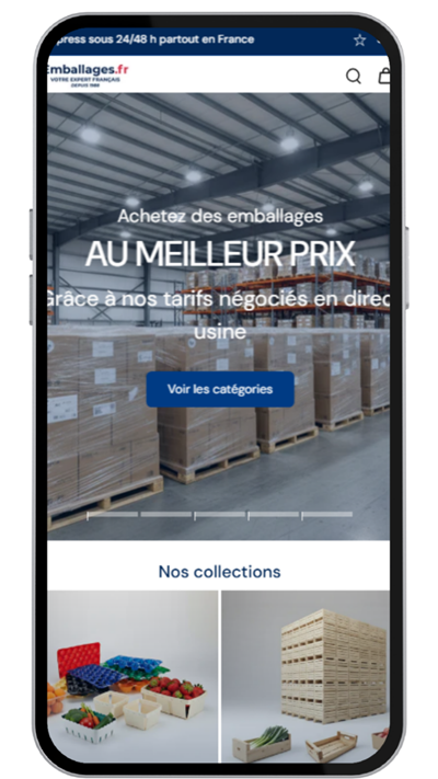 emballages.fr mobile