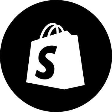 Logo de l'icône de Shopify